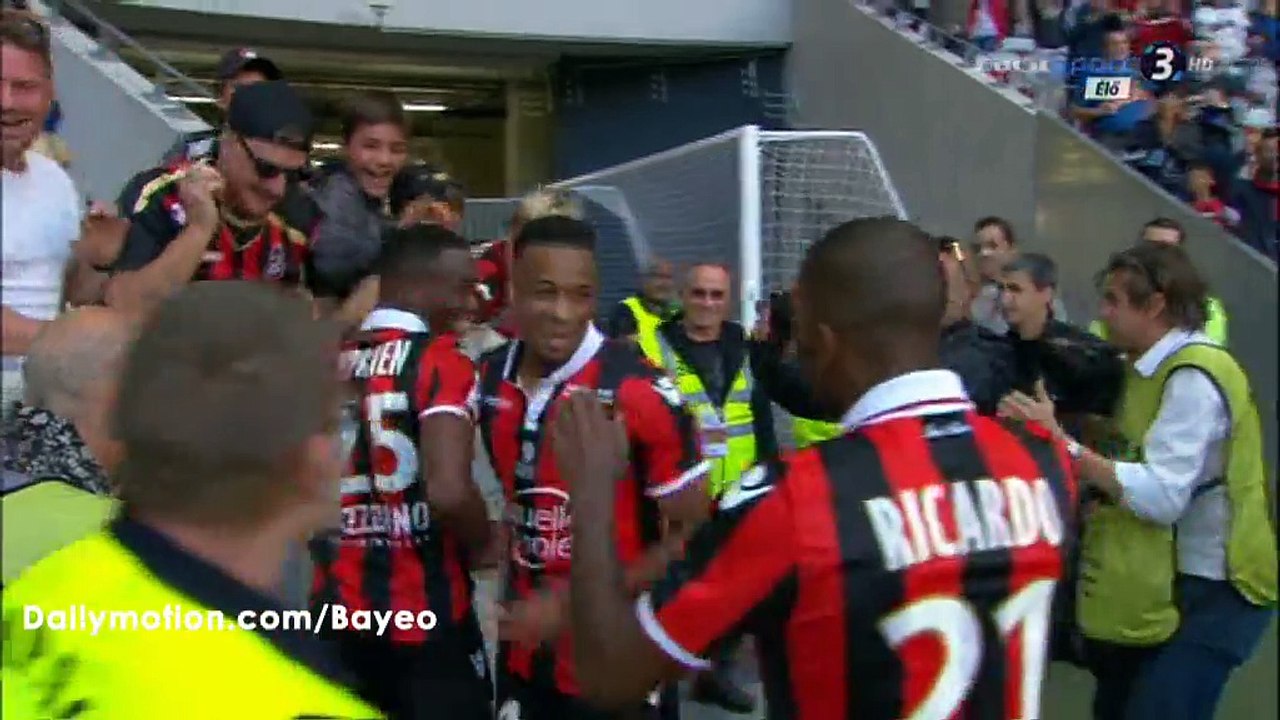 Wylan Cyprien Goal HD - Nice 4-1 Nantes - 30-10-2016