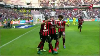 Alessane Plea Goal HD - Nice 3 - 1 Nantes - 30.10.2016