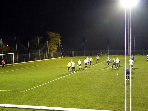 Match féminin Vernoux / Vallée du Jabron : Coup franc de Sophie
