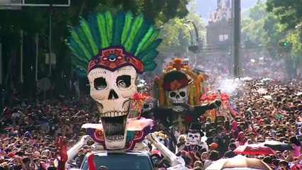 MEXICANS CELEBRATE THE DAY OF THE DEAD, INSPIRED BY JAMES BO