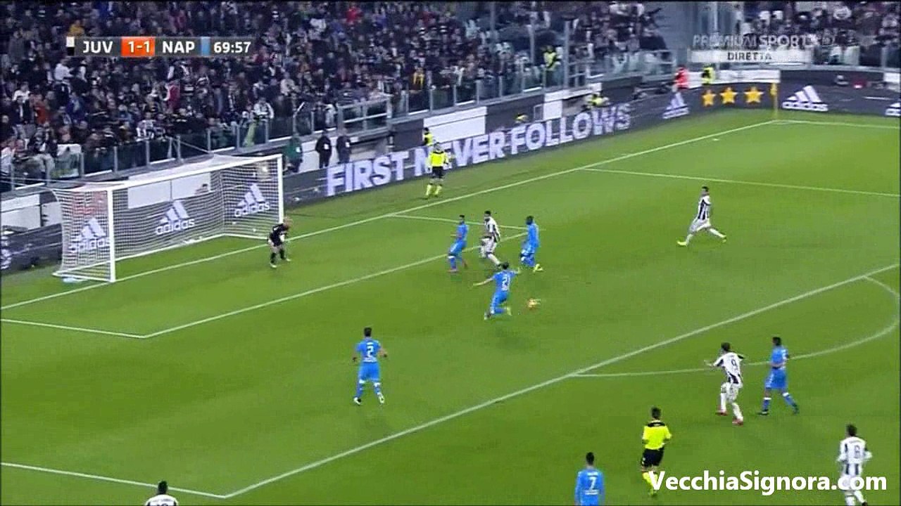 La reazione di Carlo Alvino al gol di Higuain in Juve-Napoli - ESCLUSIVO