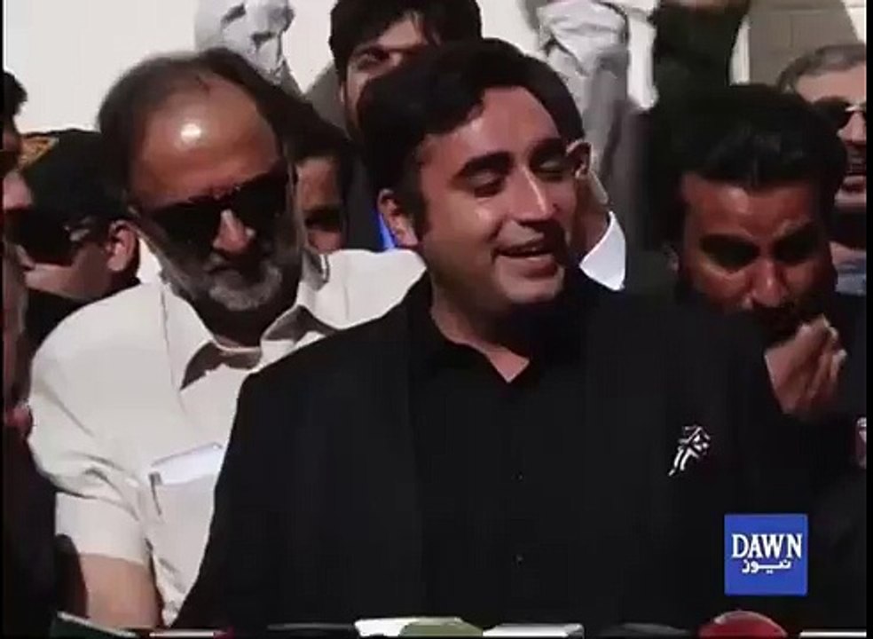 Bilawal crying during media talks