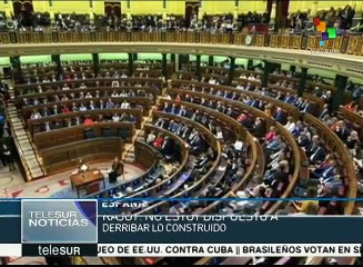 Españoles repudian a Mariano Rajoy como presidente reelecto