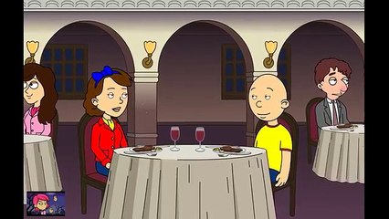 Caillou Asks for Wine and gets Grounded