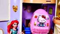 SURPRISE EGG Hunting - Peppa Pig Disney Princess Dora the Explorer Sofia the First Play Doh Toys