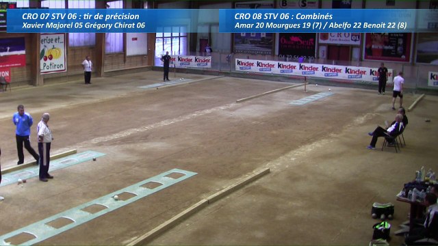 Second tour, second tir de précision, Club Elite Masculin J3, CRO Lyon contre Saint-Vulbas, Sport Boules, saison 2016-2017