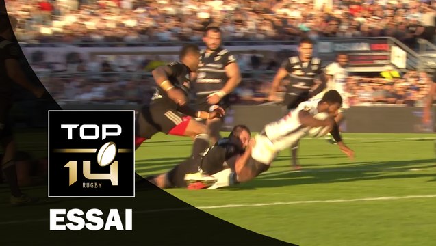 TOP 14 ‐ Essai Noa NAKAITACI (ASM) – Brive-Clermont – J9 – Saison 2016/2017