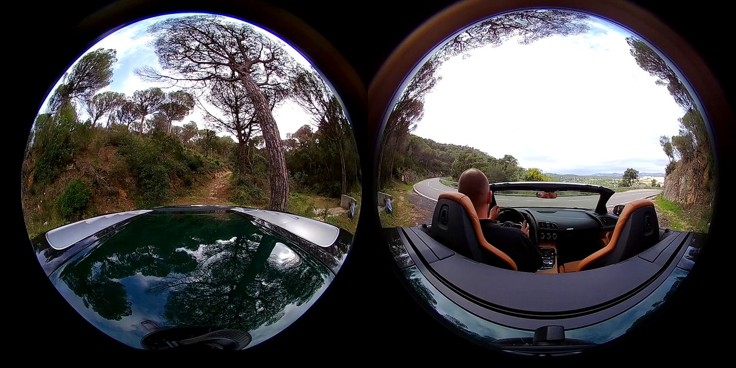 360 Video| Audi R8 Spider