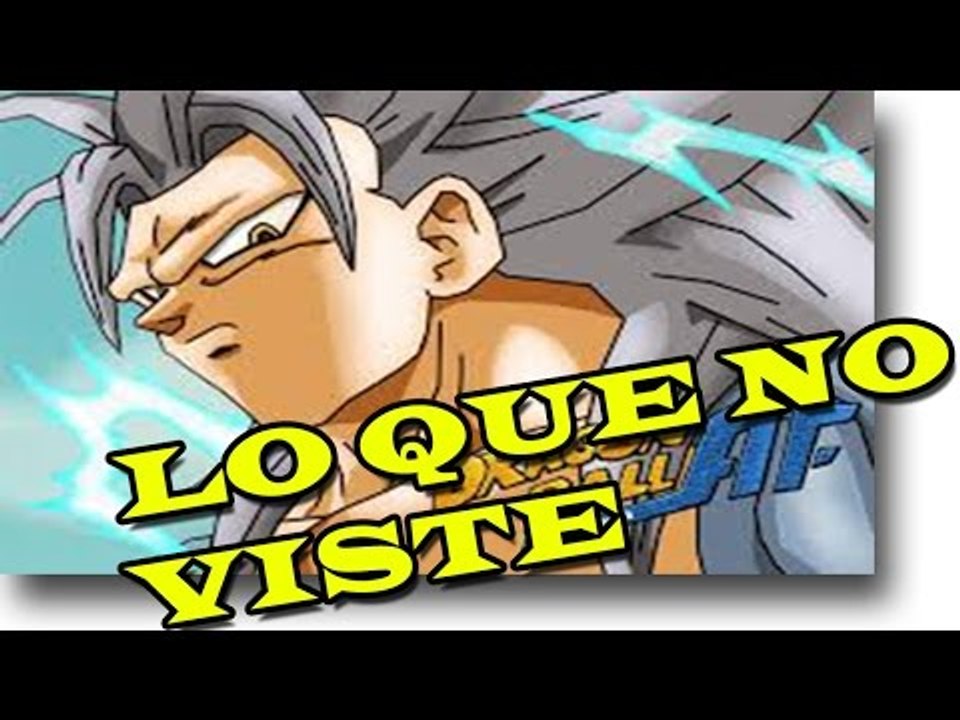 LA TRANSFORMACIÓN NUNCA VISTA DE GOKU nuevo