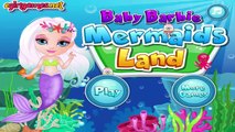 Baby Barbie Mermaids Land Barbie Games For Girls