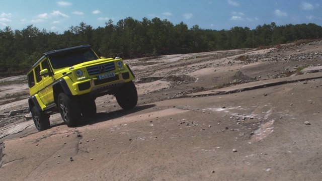 Mercedes-Benz G550 4X4² OFFROAD TEST DRIVE
