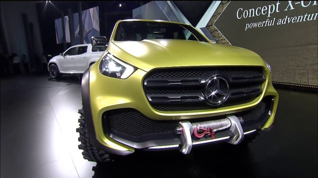 Mercedes-Benz Pickup _ Walkaround The Concept X CLASS