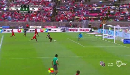 0-1 Gabriel Hauche Goal - Deportivo Toluca vs Club Tijuana - Mexico Liga MX 30.10.2016 HD
