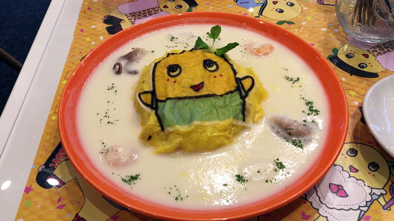 ふなっしー　オムライス