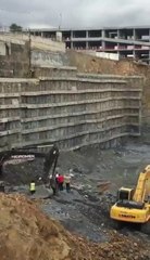 İstinat Duvarı Yıkıldı