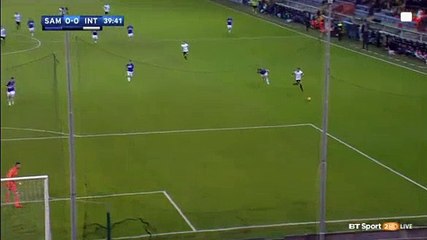 GREAT Chance Sampdoria vs Inter