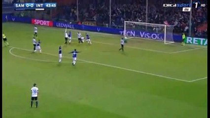 Fabio Quagliarella Goal HD - Sampdoria 1-0 Inter 30.10.2016 HD