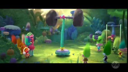 SBT Brasil entrevista elenco da animação `Trolls`
