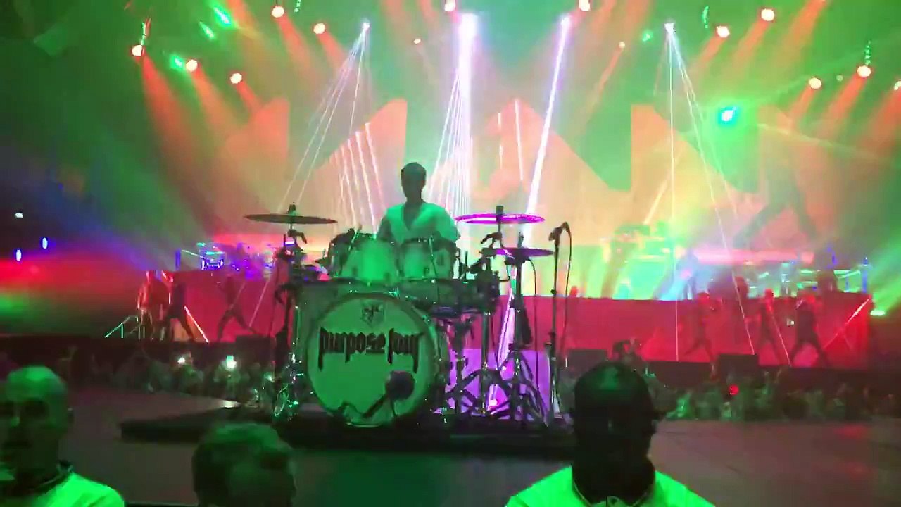 Justin Bieber - Drum Solo - SSE Hydro Glasgow 27_10_17