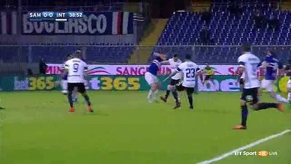 Sampdoria 1-0 Inter Highlights & Goals - 30-10-2016