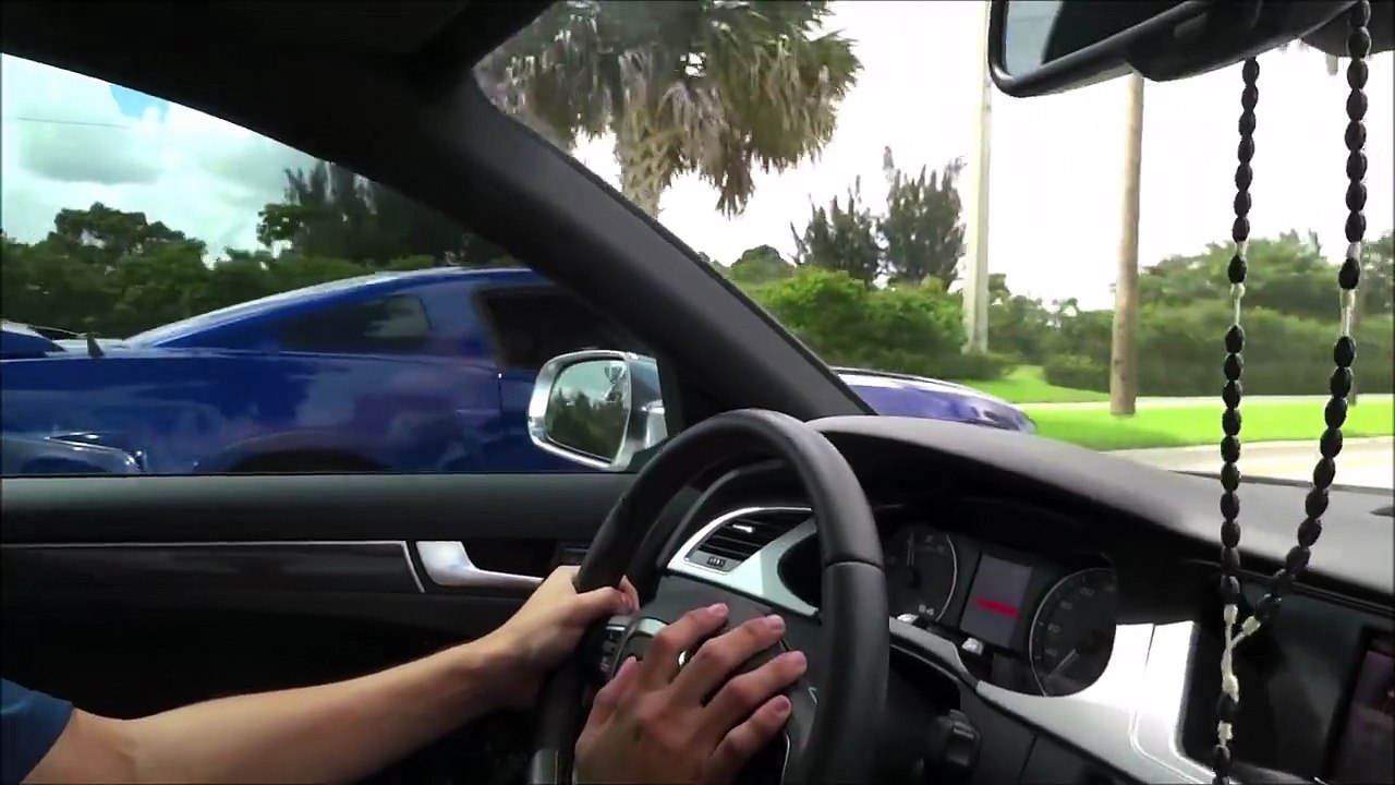 Mustang GT 5.0 vs Audi S4. Güzel Bir Rolling =)