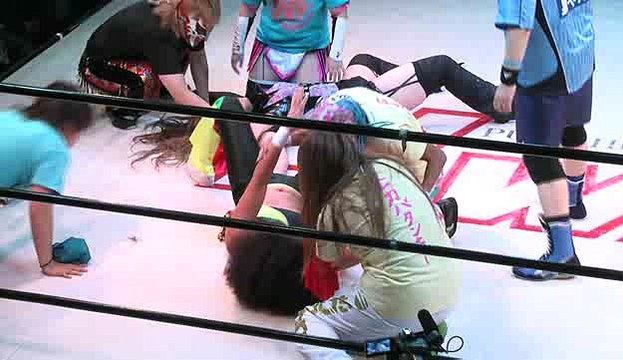 {JWP} ~ 2 Matches~ JWP Openweight Championship: Kyoko Kimura © Vs. Manami Katsu ~ JWP Openweight Championship: Kyoko Kimura © Vs. Rabbit Miyu (10/20/16)