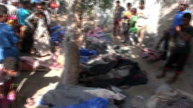 Bombardeos de la coalición árabe dejan 60 muertos en Yemen