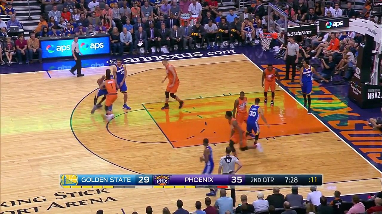 Kevin Durant loses the Shoe & Scores  Warriors vs Suns  October 30, 2016  2016-17 NBA Season