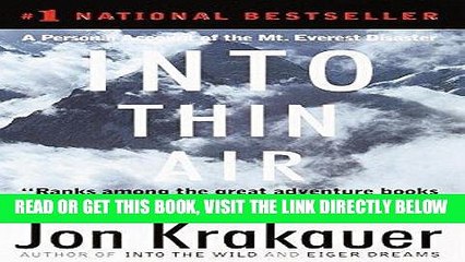 [EBOOK] DOWNLOAD Into Thin Air PDF