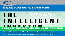 [EBOOK] DOWNLOAD The Intelligent Investor, Rev. Ed (Collins Business Essentials) READ NOW