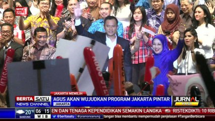 Agus Janji Wujudkan Program Jakarta Pintar