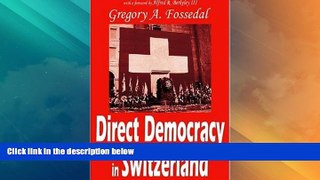 Big Deals  Direct Democracy in Switzerland  Best Seller Books Best Seller