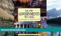 Big Deals  How Governments Work  Best Seller Books Best Seller
