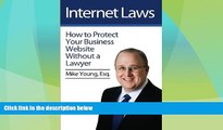 Must Have PDF  Internet Laws: How to Protect Your Business Website Without a Lawyer  Best Seller