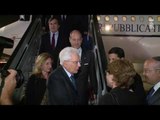 Israele - Arrivo del Presidente Mattarella per la Visita Ufficiale (29.10.16)