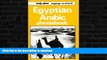 FAVORITE BOOK  Lonely Planet Egyptian Arabic Phrasebook FULL ONLINE