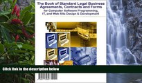 Big Deals  The Book of Standard Legal Business Agreements, Contracts and Forms for Computer