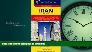 FAVORITE BOOK  Iran Map by Cartographia (Cartographia Country Maps) (English, French and German