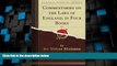 Big Deals  Commentaries on the Laws of England, Vol. 3 (Classic Reprint)  Best Seller Books Best