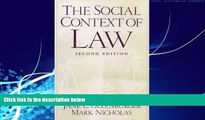 Books to Read  The Social Context of Law  Best Seller Books Most Wanted