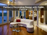 Stylish Wall Decorating and Home Interior Decor Ideas with Home Fabrics