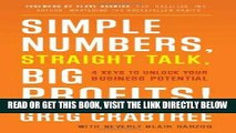 [Free Read] Simple Numbers, Straight Talk, Big Profits!: 4 Keys to Unlock Your Business Potential