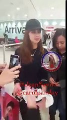 Maine Mendoza meets fans in Qatar Airport