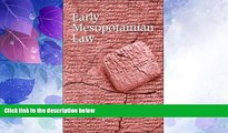 Big Deals  Early Mesopotamian Law  Best Seller Books Best Seller