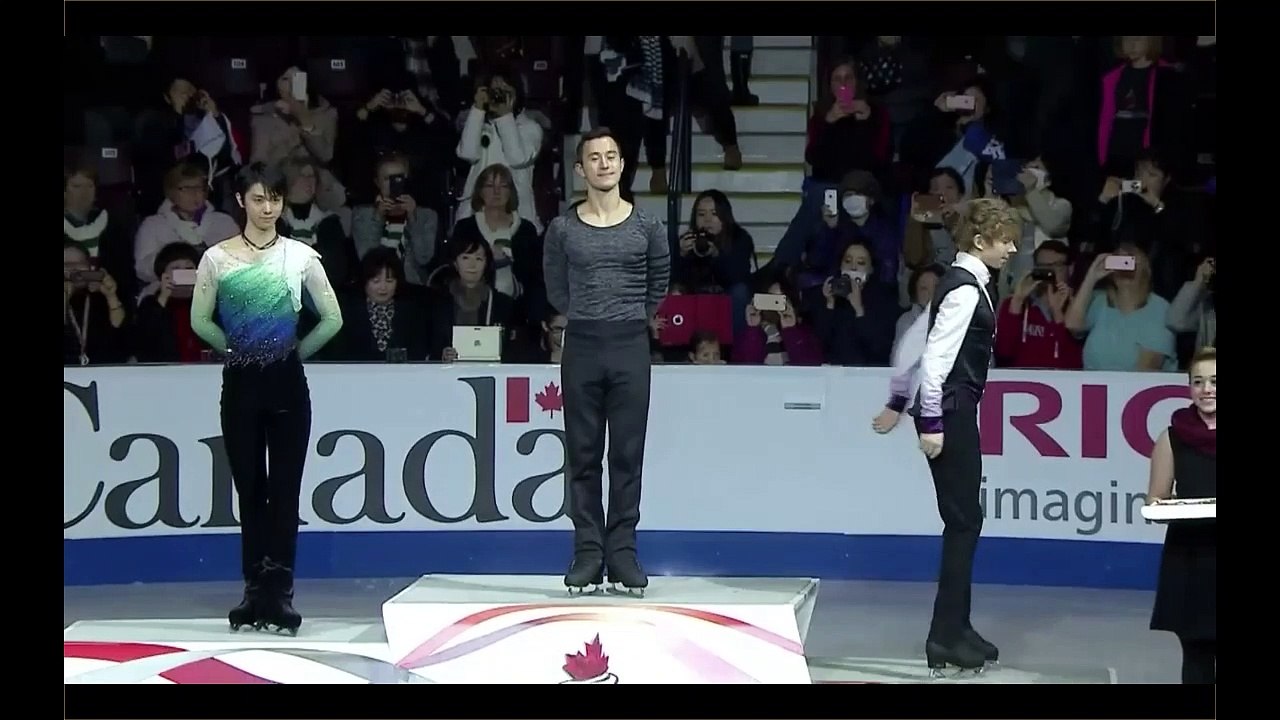 Skate Canada 2016 Men VictoryCeremony
