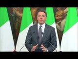 Roma - #terremoto Punto stampa del Presidente Renzi (30.10.16)