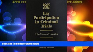 Big Deals  Lay Participation in Criminal Trials  Full Read Best Seller