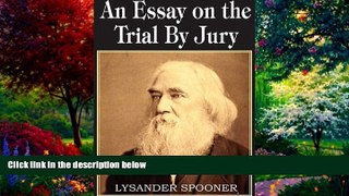 Books to Read  Essay on the Trial by Jury  Best Seller Books Most Wanted