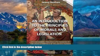 Books to Read  An Introduction  to the Principles of Morals and Legislation  Best Seller Books