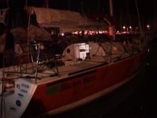 Arrivée figaro de Thierry Chabagny aux Sables d'Olonne